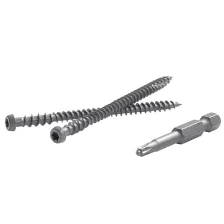 Fastenmaster Wood Screw, #20, 2-1/2 in, Torx Drive, 1050 PK TR3-2121050ENCS